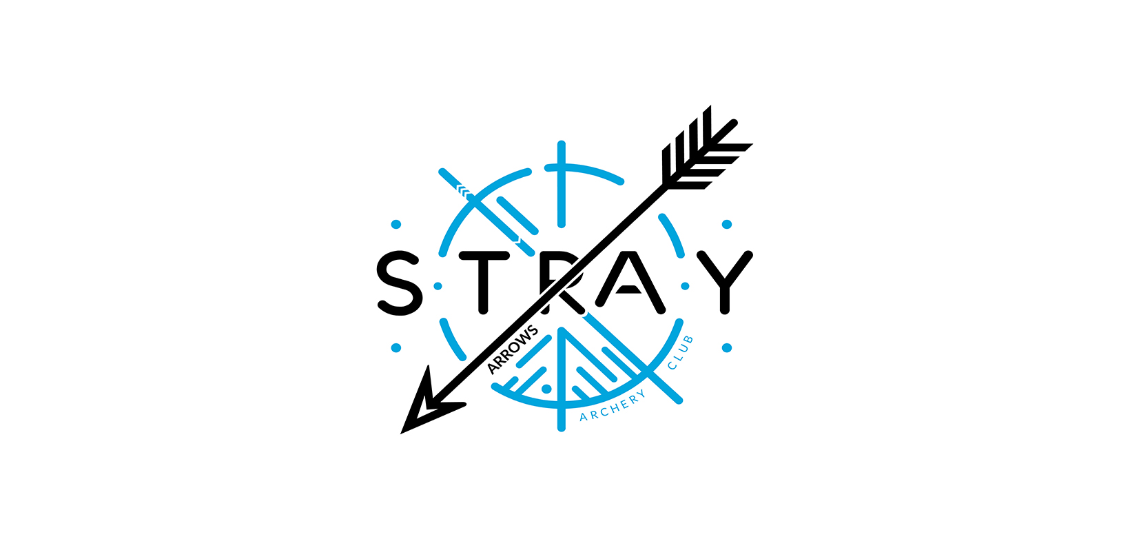 Logo Stray Arrows Archery Club
